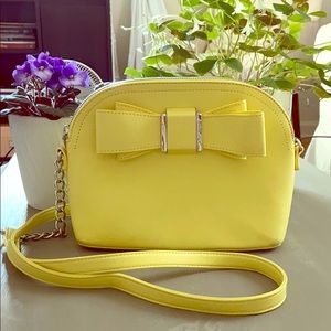Betsey Johnson Yellow Purse